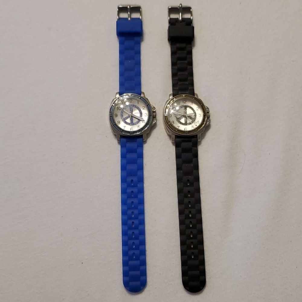 Black and blue set Justice watch